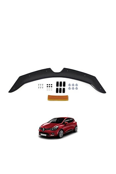 TROBUS Clio 4 Ön Kaput Koruyucu Rüzgarlığı 2012 2013 2014 2015 2016 2017 2018...