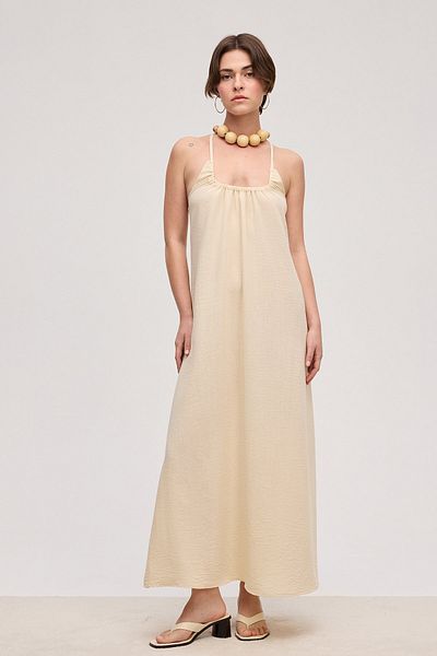 VATKALI Strappy Maxi Φόρεμα - Εξώπλατο