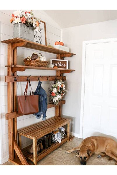 ElaWoodWorking Ela woodworking Tasarım Portmanto