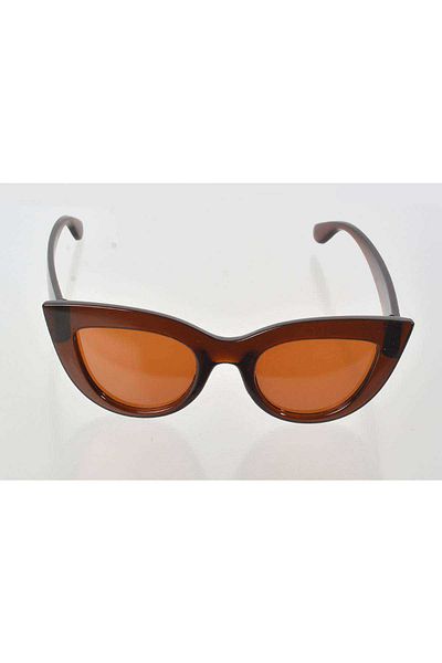 sedustore Brown Frame Cat Eye Women's Sunglasses - Fashion Eyewear