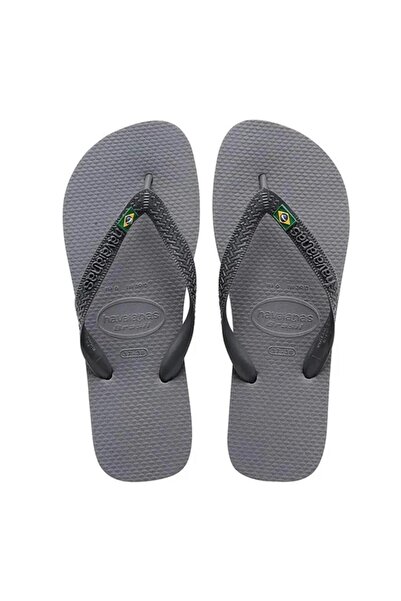 Havaianas Brasil Steel Gray Men's Slippers
