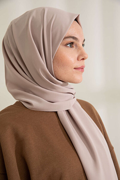 PURESCARFS Latte Medina Silk Shawl