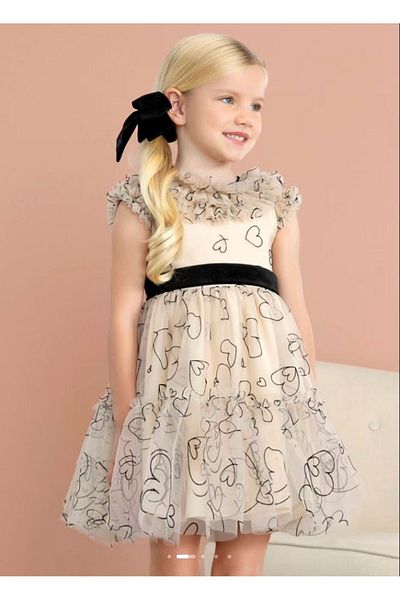 Abel & Lula Abel&Lula Girl's Tulle Dress - Model 5540