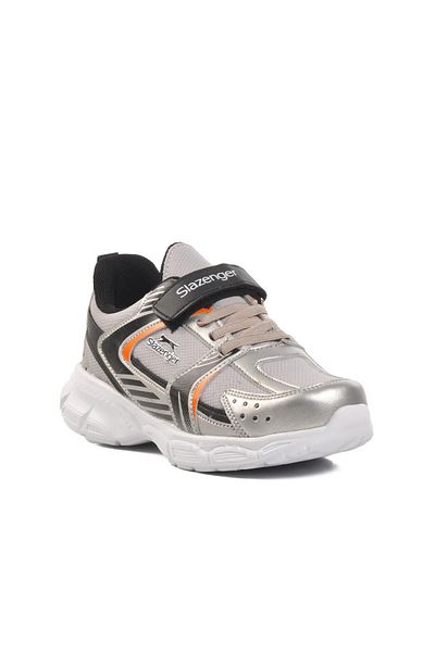 Slazenger Kendall-F Grey-Black Unisex Kids Sneakers