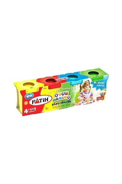 Fatih (4X130=520GR) 4 Colors Play Dough