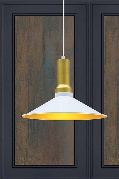 Bamyum Fresh White Chandelier Single Modern Decorative Pendant Lamp Kitchen Showroom Fitness Kindergarten Retro