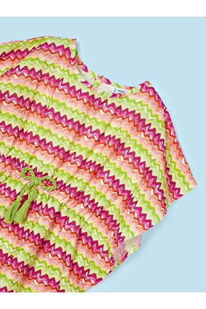 MAYORAL Girl's Pompom Detailed Tunic 3942