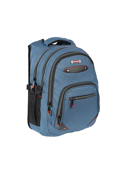 SYG Rucsac de școală ergonomic - rezistent la apă, cu port USB, compartiment pentru tabletă SYG2225-albastru