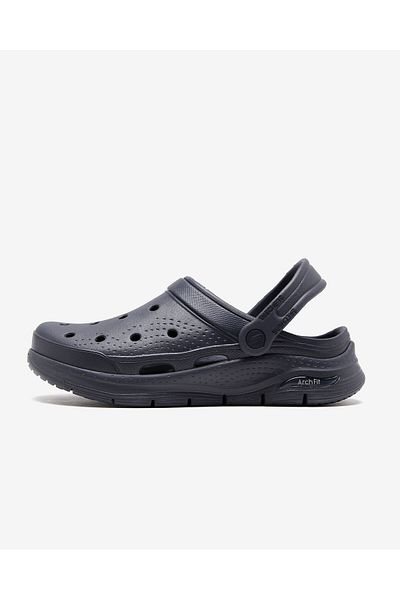 SKECHERS Arch Fit Foamies - Valiant Men's Navy Blue Slippers243160 Nvy