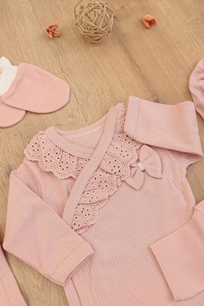 Sitilin 10 Newborn Baby Girl Hospital Exit Set - Stl6797