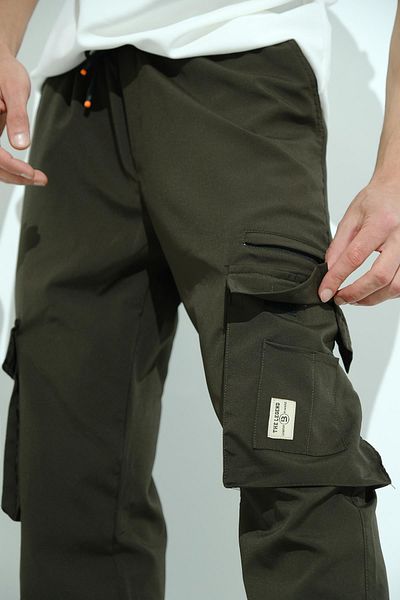 Oksit Bl 2135 Kort Parachute Straight Drawstring Leg Hunter Tactical Cargo Ανδρική φόρμα αθλητικής φόρμας κάτω