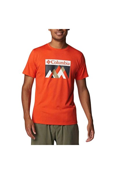 Columbia Πορτοκαλί μπλουζάκι με κοντό μανίκι Zero Rules