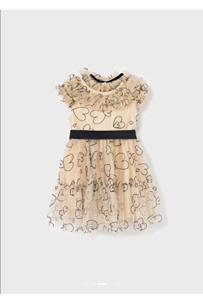 Abel & Lula Abel&lula Kız Çocuk Tül Elbise 5540