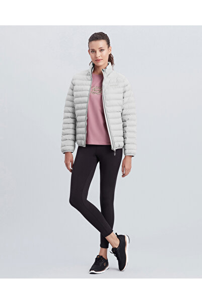 SKECHERS Jachetă esențială W Turtle Neck pentru femei, albă, S212273-102
