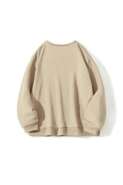 Deocept Naruto Anime Kolları Baskılı Unisex Oversize Kapüşonlu Sweatshirt