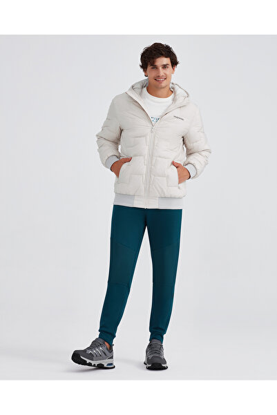 SKECHERS Outerwear M Padded Jacket Erkek Gri Mont S222060-013