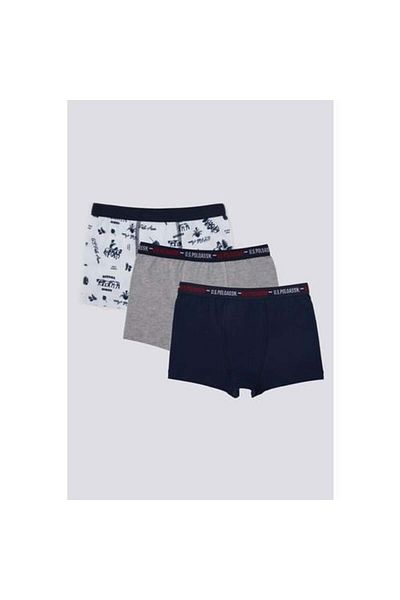 U.S. Polo Assn. U.S. Polo Boy Boxer 3 Piece Set
