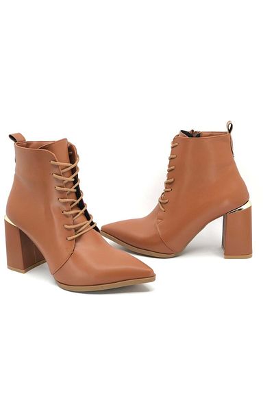 Kids Club Shoes Feles Lace-Up Γυναικείες μπότες με τακούνι TABA