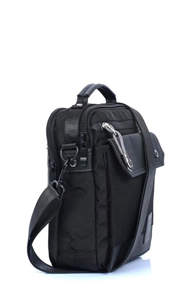 ÇÇS Чорна чоловіча сумка для ноутбука та документів