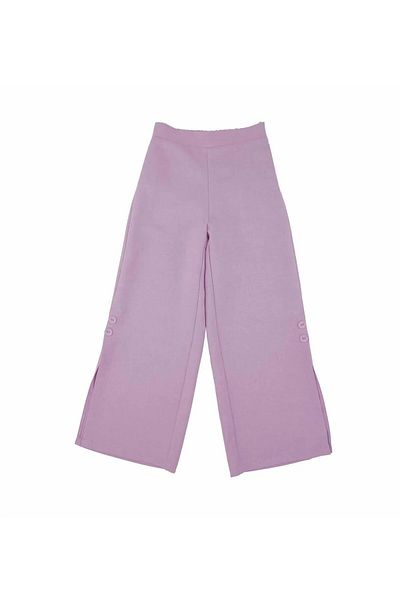 best kids Lilac Girl's Trousers with Slits - 14206