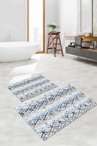 Napoli Home Σετ τουαλέτας με ψηφιακή εκτύπωση, αντιολισθητική βάση, με σχέδιο...