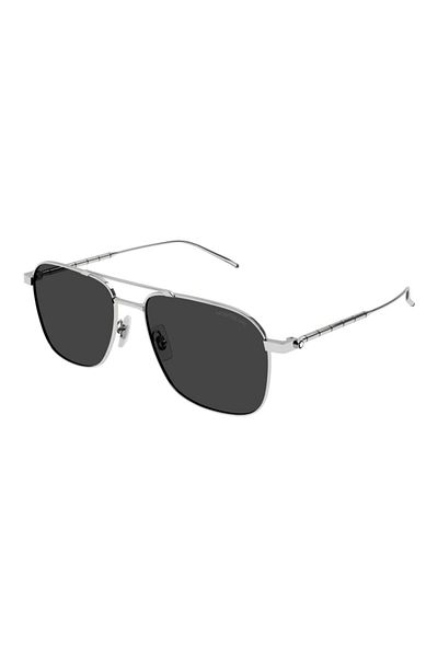 Montblanc Mb 0214s 005 60 نظارات شمسية للرجال
