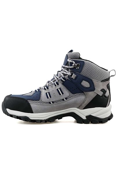 Kids Club Shoes Gamelu Want Αδιάβροχη Αδιάβροχη Σόλα από καουτσούκ Ανδρικές Μπότες εξωτερικού χώρου ΓΚΡΙ
