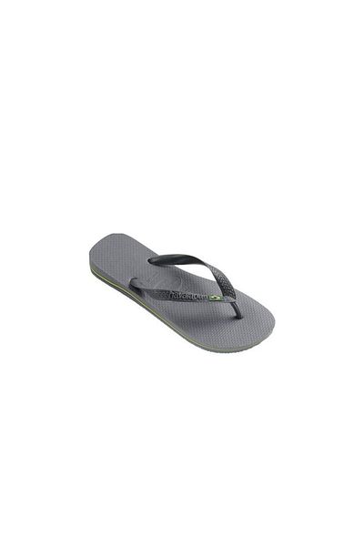 Havaianas Brasil Steel Gray Men's Slippers