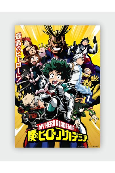 fırsatlar diyarı My Hero Academia - Kahramanlık Akademim Anime Hd Manga Duvar...