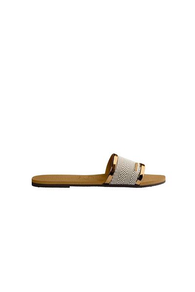 Havaianas You Trancoso Premium Bronze Bronze Women's Slippers
