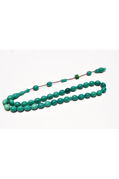 Tespihci Dayı Squeeze Prayer Beads Turquoise Color (Khr -10806)