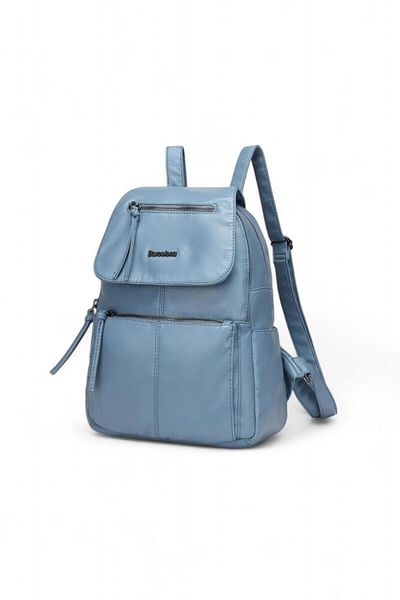 SMART BAGS Rucsac de damă 21kbarcelona Jeans Blue Brc-1675