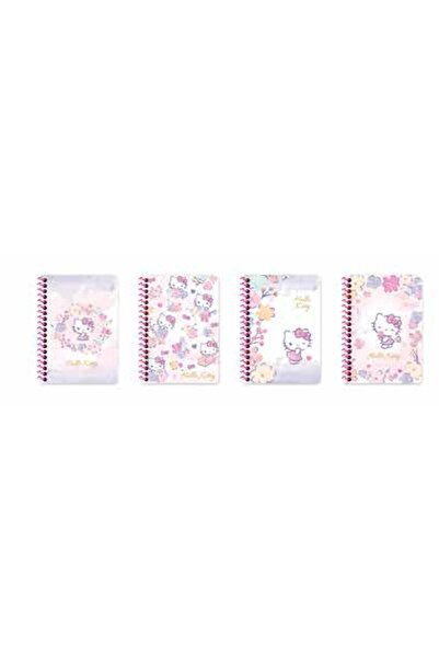 KESKİN COLOR Sharp Color Memo Pad Spiral Hello Kitty A6 80 Yp Ruled 140400-08