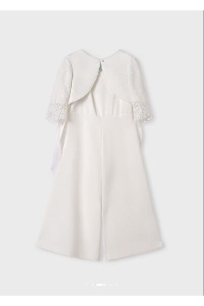 Abel & Lula Дівчачий комбінезон з креповою курткою 5258