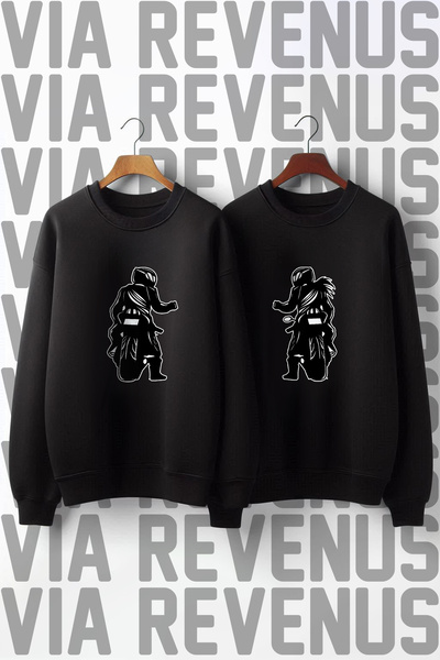 Vordevia Φούτερ με μοτέρ Valentine's Oversize Lover's Combin