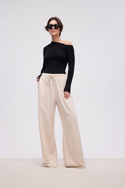 VATKALI Feather Palazzo pants