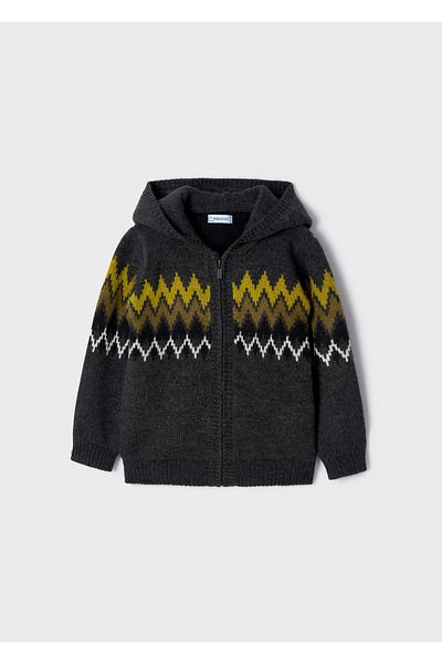MAYORAL Boy's Knitted Hooded Cardigan 4395