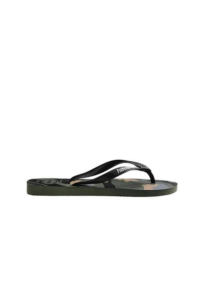 Havaianas Ανδρικές παντόφλες Top Camu Green Oliveblack Dark Green