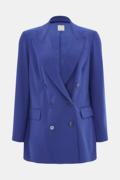 W Collection Saks Buttoned Jacket