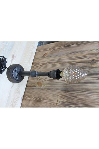 Otantik Çarşı Lampshade K03 - Industrial Water Pipe