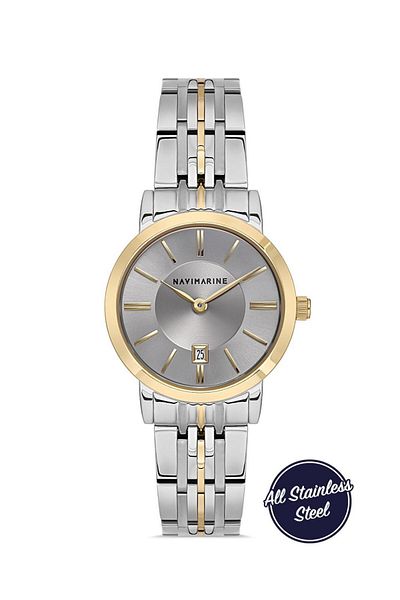 Navimarine Nm 001202 -05 Slim Steel Women's Wristwatch