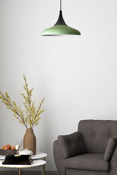 Bamyum Paladin Mint Green Single Chandelier Pendant Lamp Hotel Living Room Baby Children's Room Chandelier Models