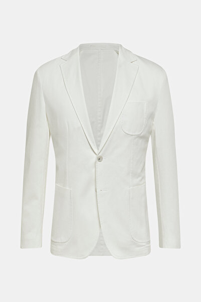 W Collection White Buttoned Jacket