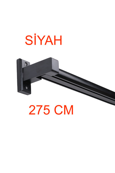 di'mora by ağbaht züc. Monaco Ahşap Başlıklı 2 Kanallı Alüminyum Dekoratif Ra...