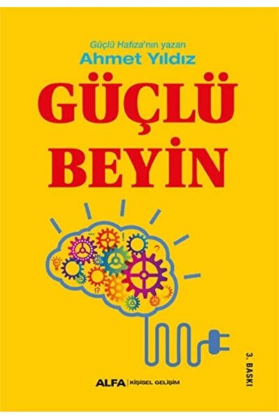 Alfa Yayınları Ahmet Yıldız Güçlü Beyin Kişisel Gelişim Kitabı Türkçe Ciltsiz