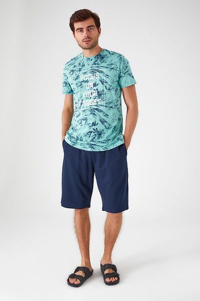 Arnetta Boy's Green Bermuda Suit