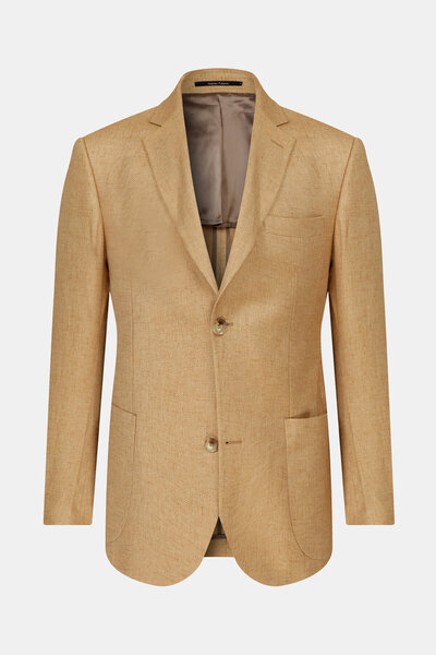 W Collection HARDAL DÜĞMELİ KETEN CEKET