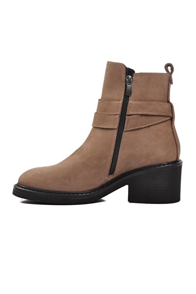 Voyager 9874 Γυναικείες μπότες από γνήσιο δέρμα Mink με Fleece εσωτερικά