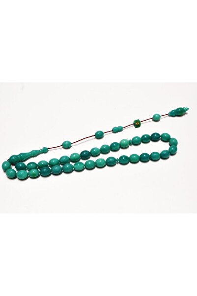 Tespihci Dayı Squeeze Prayer Beads Turquoise Color (Khr -10810)