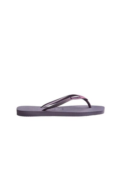 Havaianas Square Glitter Purple Slippers